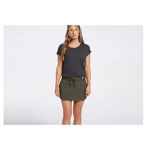 Alpine Design Water Skort Forest Night Zip Rear Pocket Army Green Size X-Large